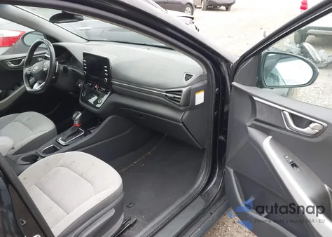 2021 Hyundai Ioniq Hybrid Se из США, поврежденный, VIN KMHC75LC4MU260102